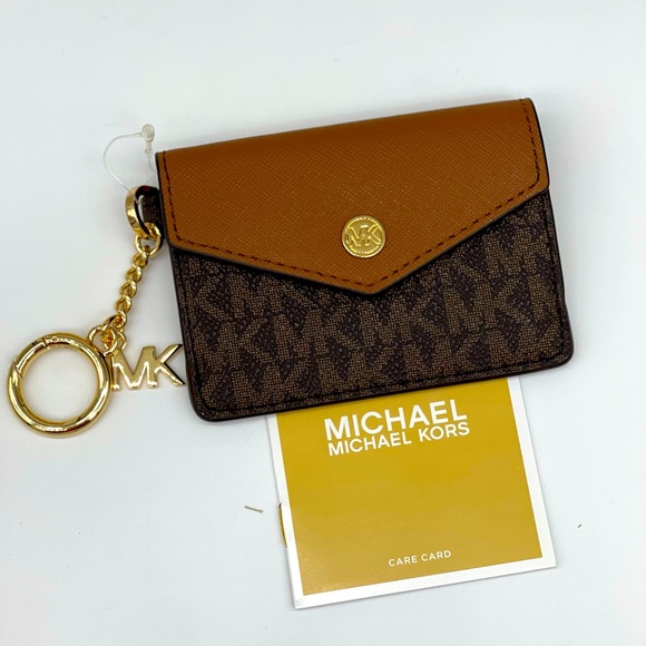 Michael Kors Handbags - Michael Kors Kala Small Flap Key Ring Card…